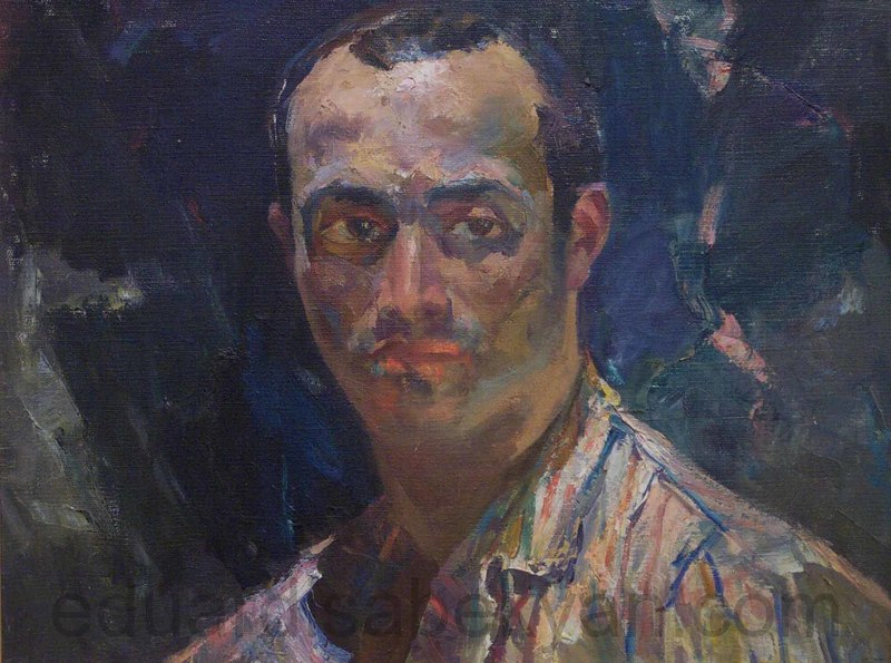 Портрет Генриха Сиравяна. 1957, холст, масло
